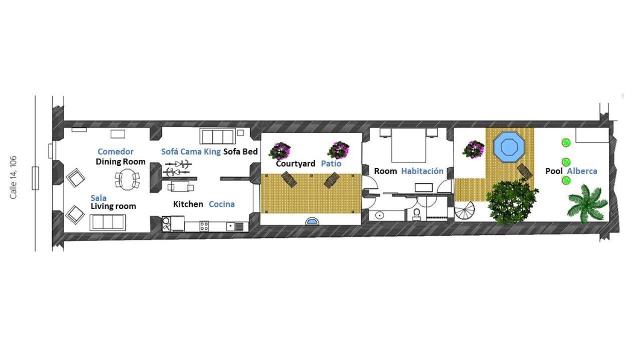Casa Nicte, Hospedate En Una Casa Del Siglo XVIII 캄페체 외부 사진